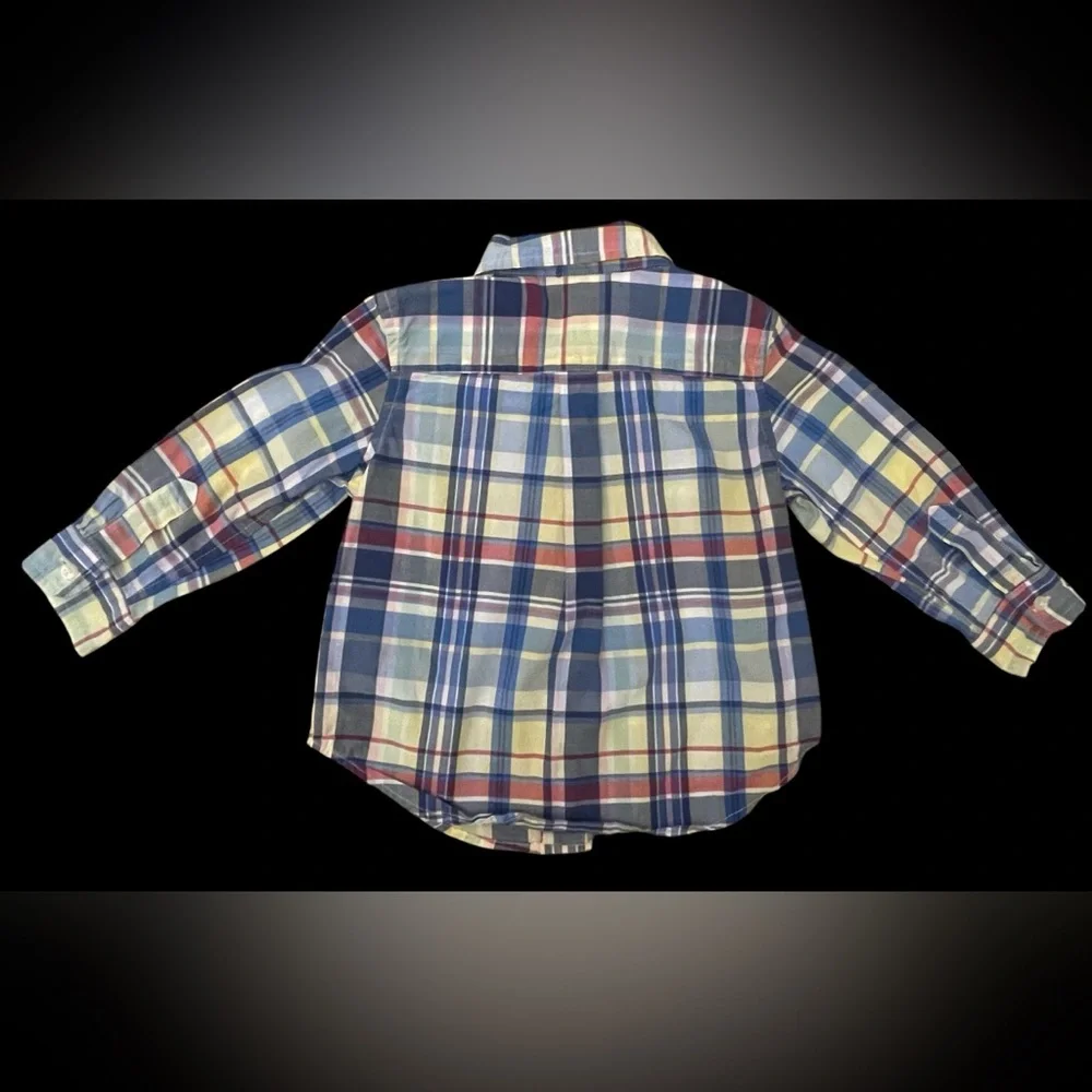 Ralph Lauren Plaid Button-Up Shirt